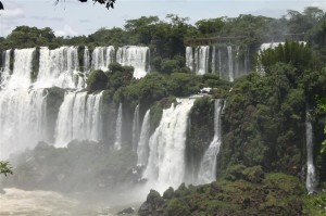 Wasserfälle von Iguazu, Foz do Iguazu in Brasilien, Aventura do Brasil