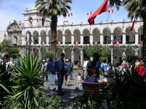 Plaza de Armas, Arequipa, Peru