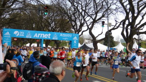Startschuss zum Buenos Aires Marathon 2015