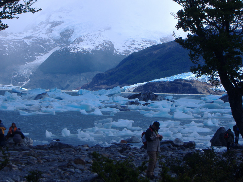 Onelli Bucht, El Calafate, Argentinien