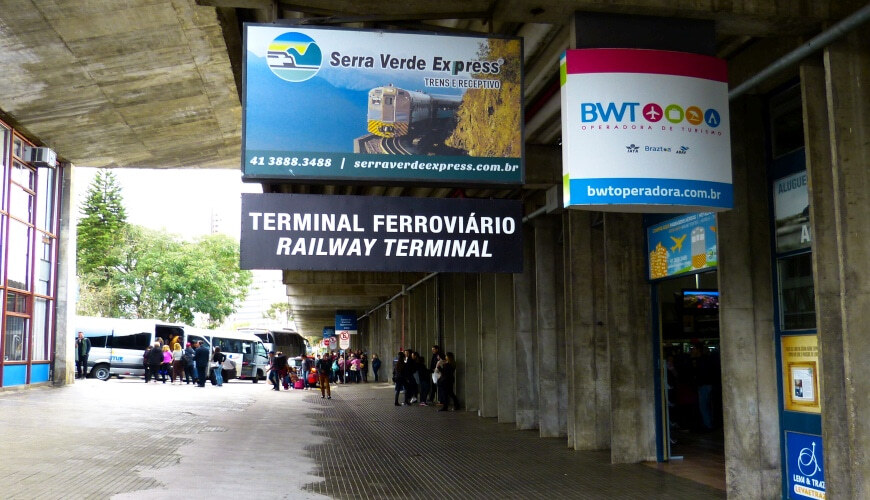 Zugfahrt mit dem Trem da Serra do Mar