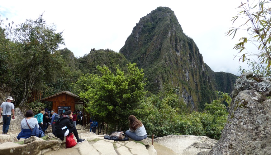 Aufstieg zum Huayna Picchu