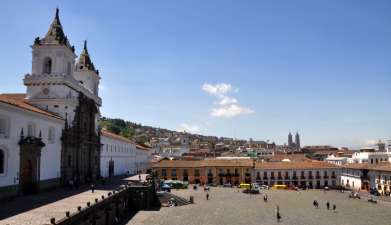 Besichtigung der kolonialen Altstadt von Quito