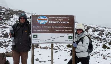 Exkursion zum Chimborazo Reservat