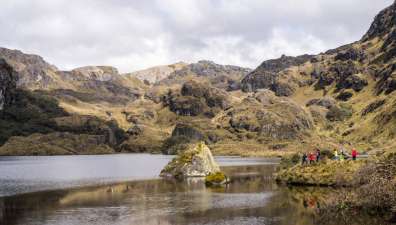 Wanderung im Cajas Nationalpark