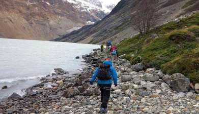 Icetrekking Cagliero-Gletscher