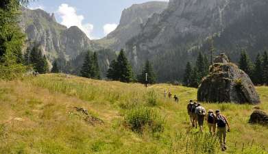 Wanderung durch den Bucegi-Naturpark