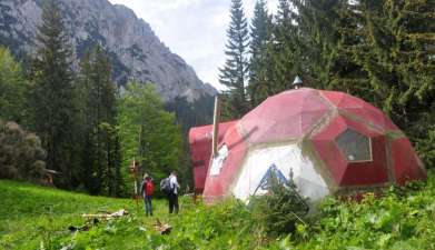 Wanderung im wilden Teil des Nationalparks