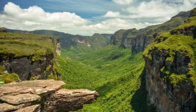 Wanderung ins Pati Tal und Cachoeirão  Wasserfall