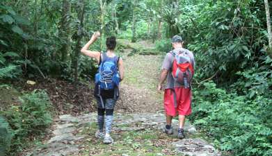 Exkursion Goldweg und Wasserfall