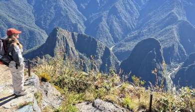 Aufstieg zum Montaña Machu Pichu