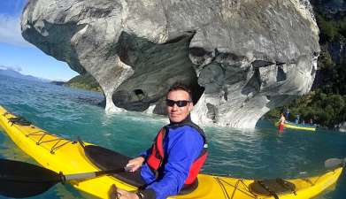 Puerto Río Tranquilo: Kayakfahrt zu den Marmorhöhlen