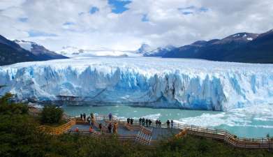 Exkursion zum Gletscher Perito Moreno