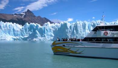 Bootsfahrt Lago Argentino und Gletscher