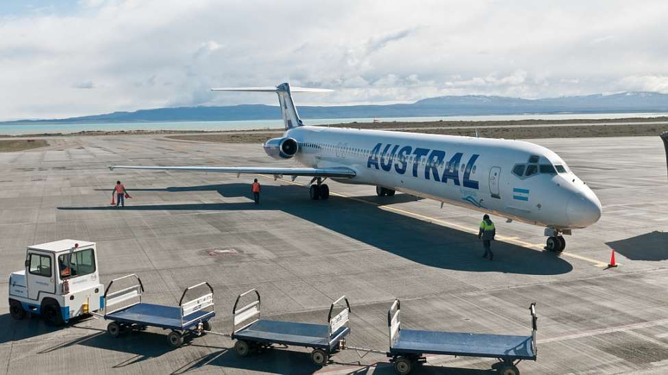 Verbindungen - Flug- und Busverbindungen ab El Calafate