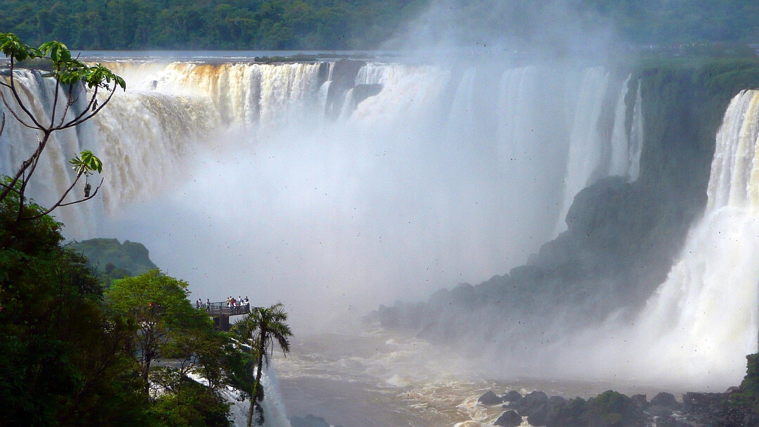 Tag 1 Foz do Iguaçu: Anreise und Besichtigung der Wasserfälle in Brasilien