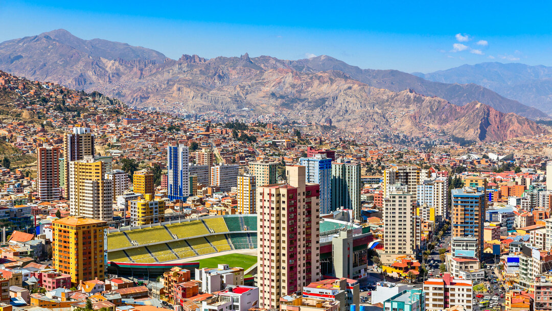 Tag 9 La Paz: Stadtbesichtigung La Paz mit Téleferico und Valle de la Luna