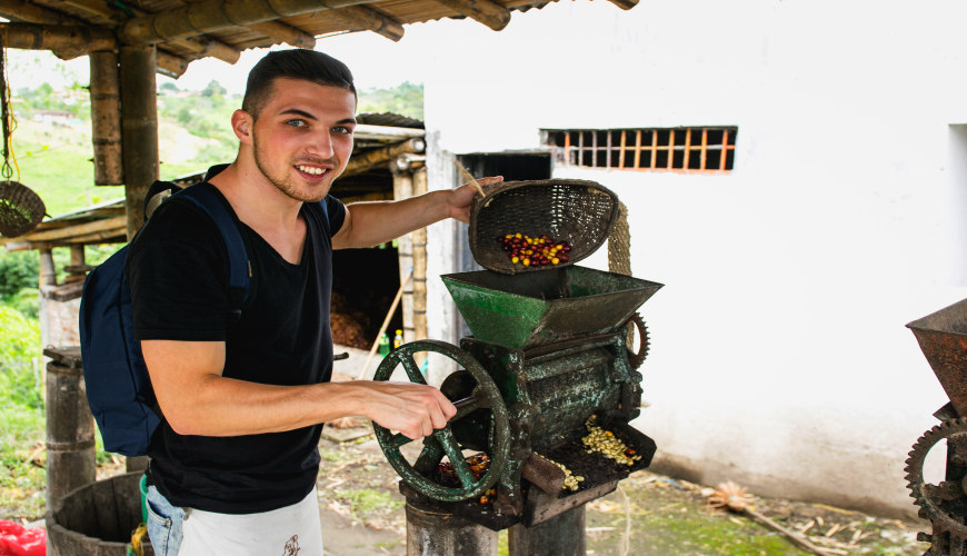Tag 6 Kaffeedreieck (Armenia-Pereira): Kaffee-Tour in einer Hacienda