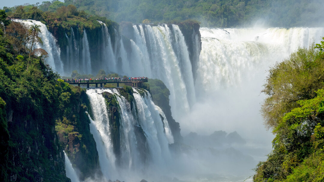 Tag 14 Puerto Iguazú: Besichtigung der Wasserfälle in Brasilien