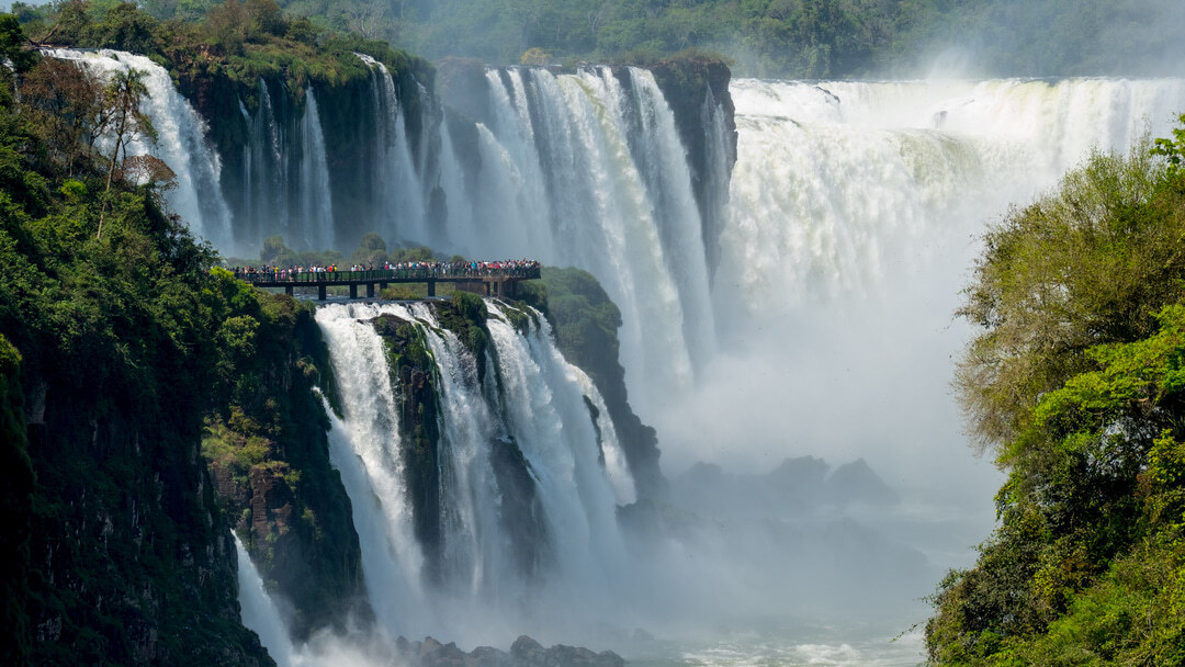 Tag 5 Puerto Iguazú: Besichtigung der Wasserfälle in Brasilien