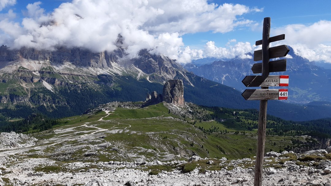 Tag 5 Rundwanderung Cortina d´Ampezzo- Seilbahn Faloria- Cortina d`Ampezzo