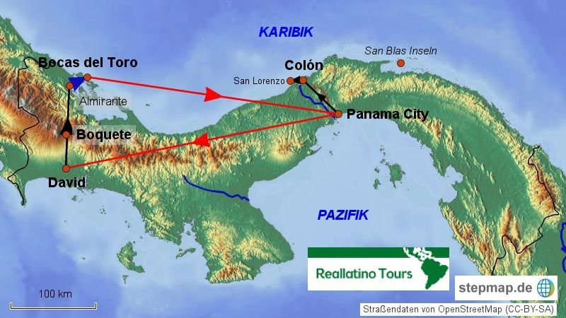 Panama Rundreise