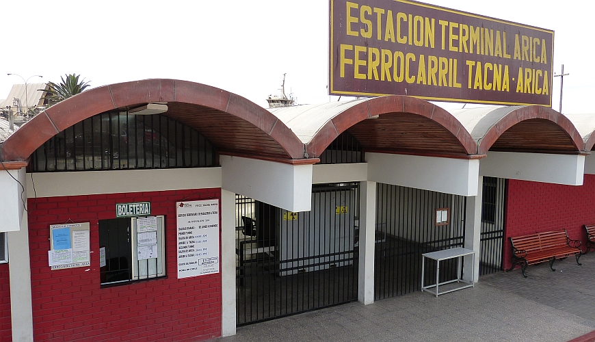 Bahnhof Arica-Tacna