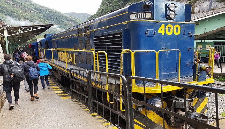 Bahnhof Machu Picchu Bahnhof Machu Picchu