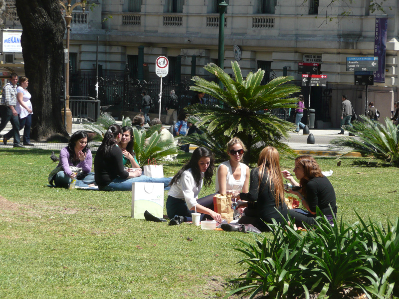 Plaza San Martín, Buenos Aires, Argentinien