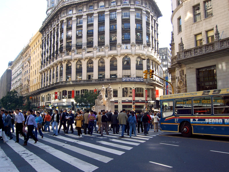 Innenstadt Buenos Aires, Argentinien