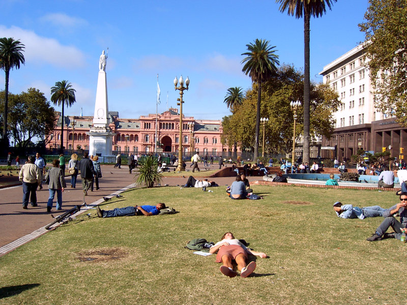 Plaza de Mayo, Buenos Aires, Argentinien