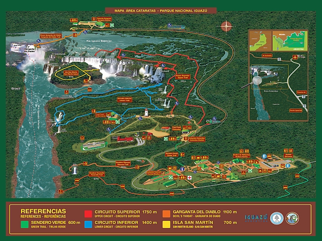 Nationalpark Iguazu argentinische Seite Nationalpark Iguazu argentinische Seite