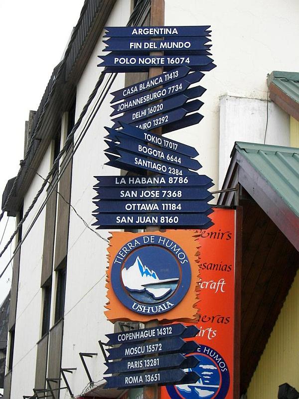 Südlichste Stadt der Welt Ushuaia, Argentinien