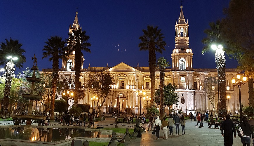 Arequipa Plaza de Armas Arequipa Plaza de Armas