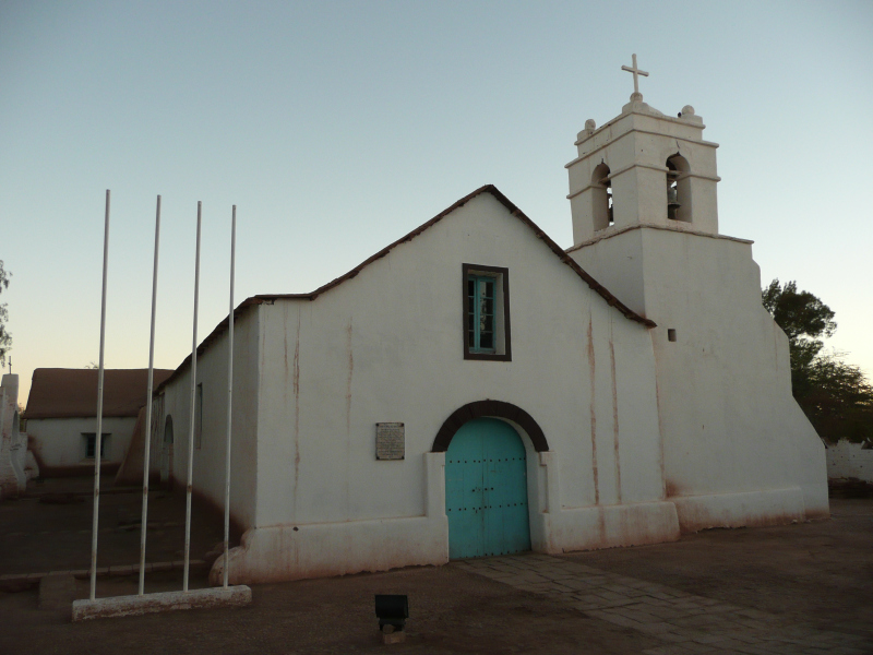 Kirche von San Pedro de Atacama, Chile