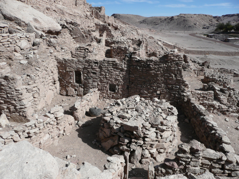 Festung Pukara de Lasna, San Pedro de Atacama, Chile