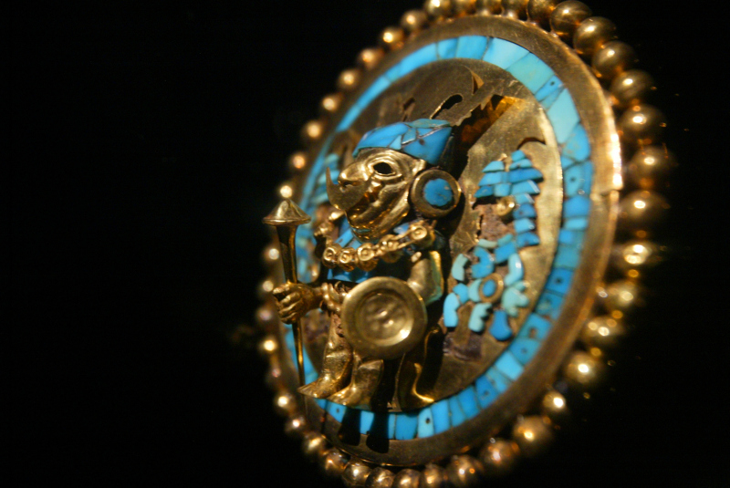 Ohring der Sipan, Chiclayo, Peru