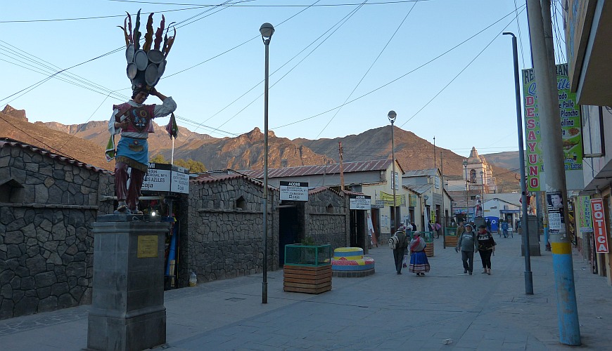 Chivay Peru Zentrum Chivay Zentrum