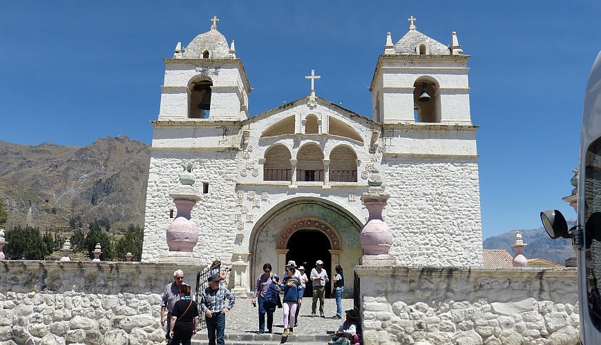 Kirche in Yanque Peru Kirche in Yanque