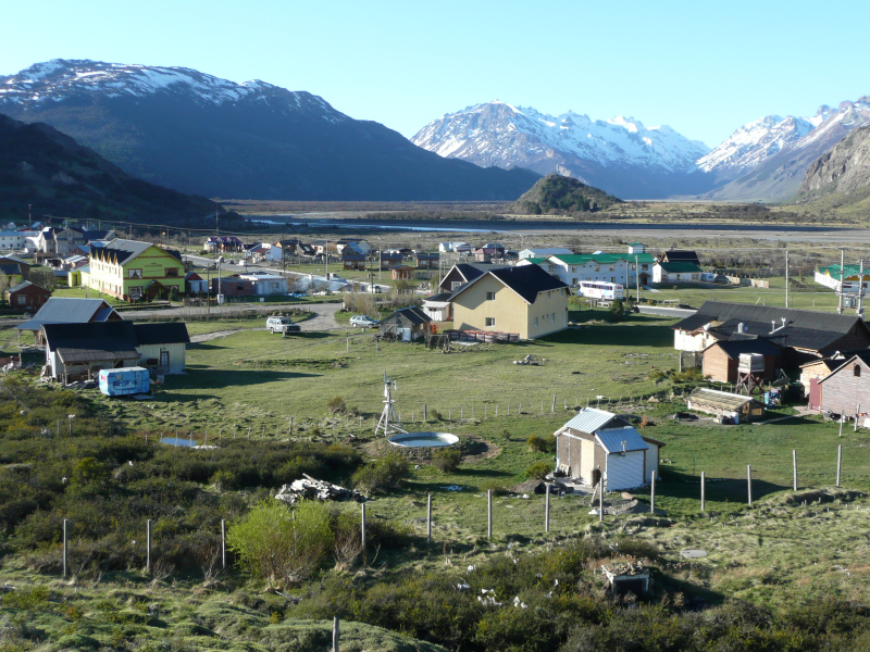 Patagonische Landschaft an der Halbinsel Valdés Argentinien