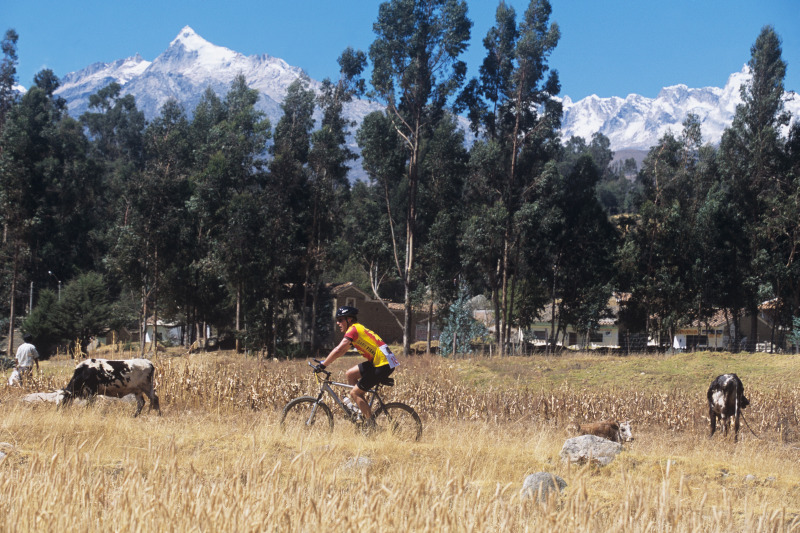 Mountainbiking, Huaraz, Peru