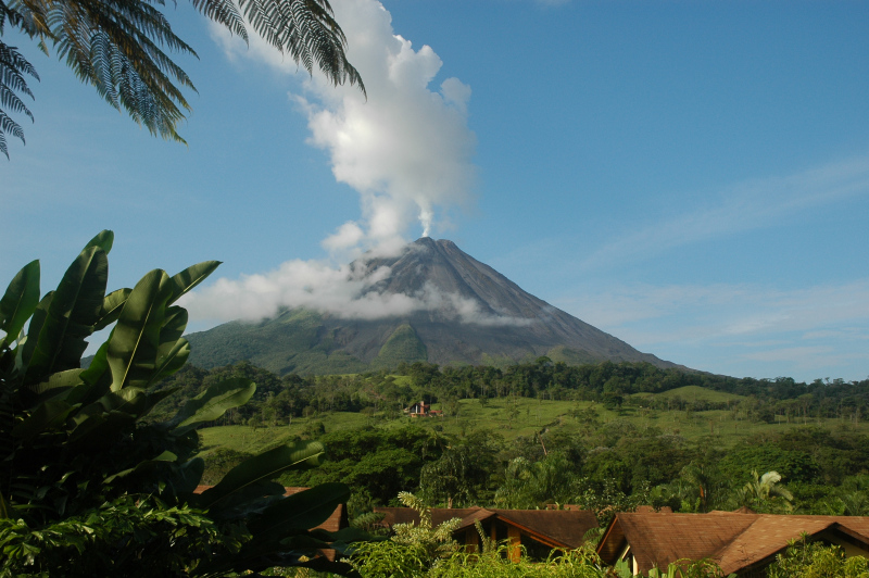 Vulkan El Arenal in La Fortuna, Costa Rica