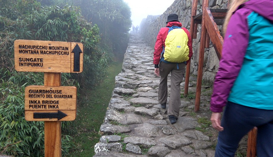 Besuch Machu Picchu, Peru Besuch Machu Picchu, Peru