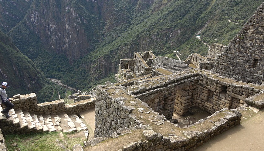 Besuch Machu Picchu, Peru Besuch Machu Picchu, Peru