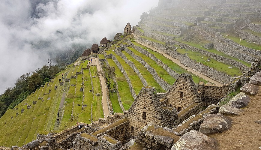 Besuch Machu Picchu, Peru Besuch Machu Picchu, Peru