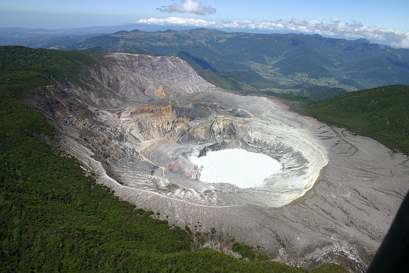Krater Vulkan Poas, Costa Rica
