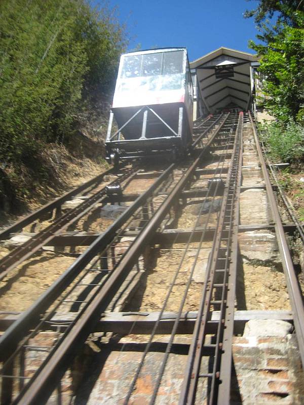 Berühmte Aufzüge in Valparaíso, Santiago de Chile