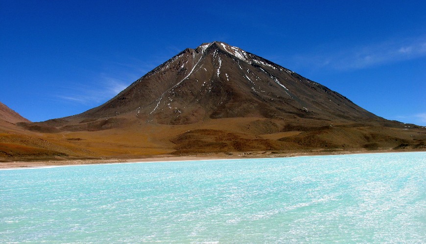 Laguna Verde und Licancabur, Bolivien