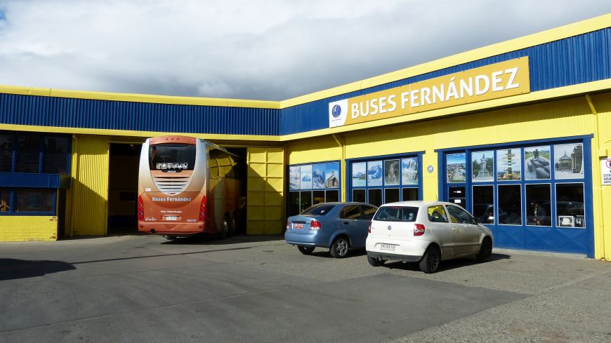 Busbahnhof Punta Arenas Chile