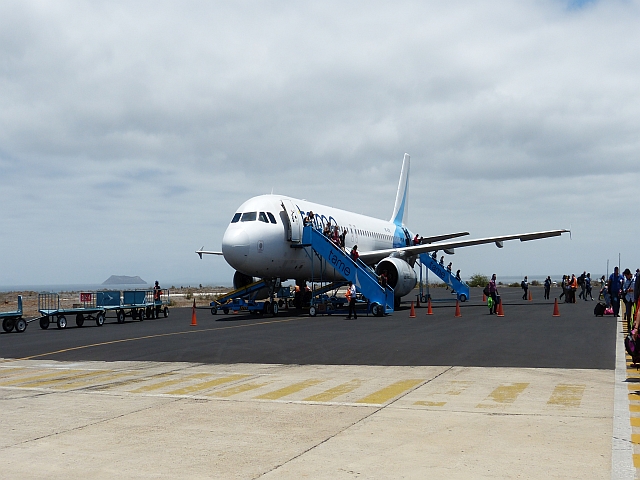Flughafen Baltra Galapagos